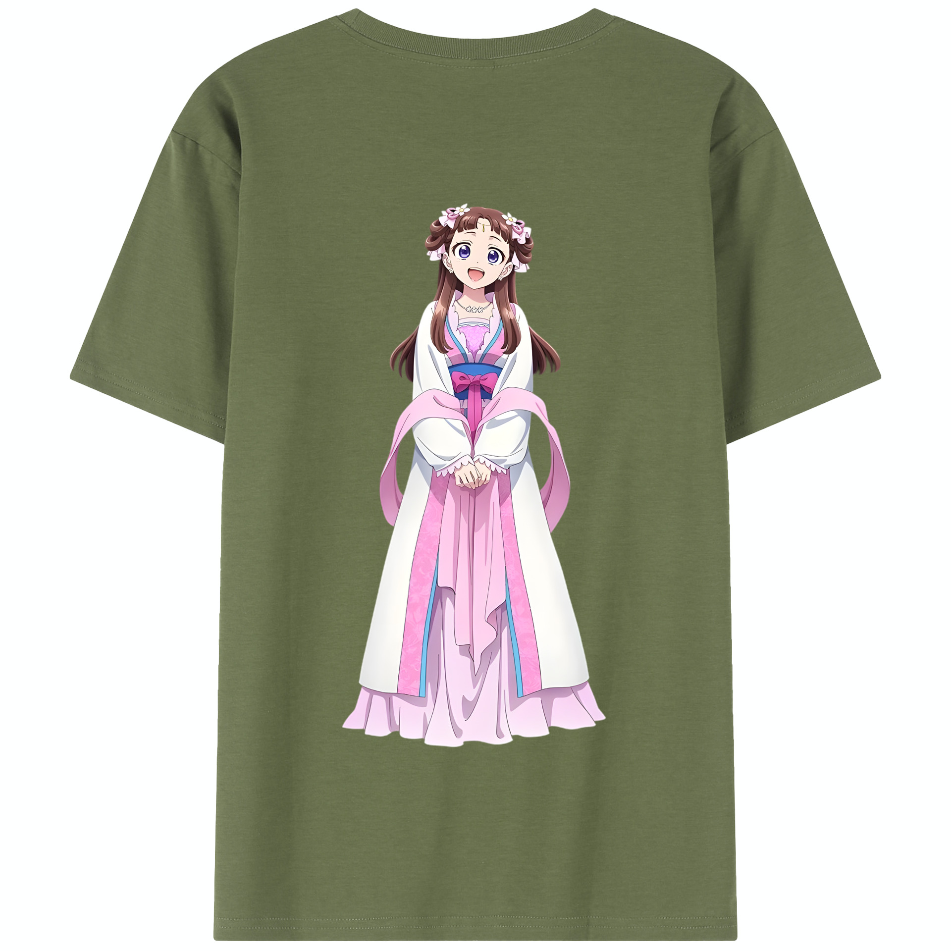 （画像用） 薬屋のひとりごと The Apothecary Diaries 綿100％半袖Tシャツ（背面プリント）